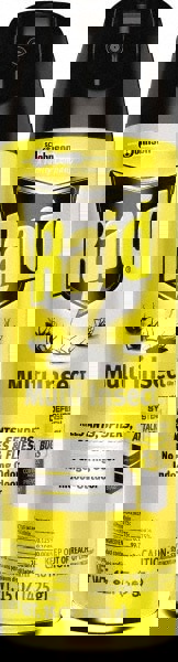 Raid Multi Insect Killer Insecticide Aerosol Spray, 15 oz, 12/Case