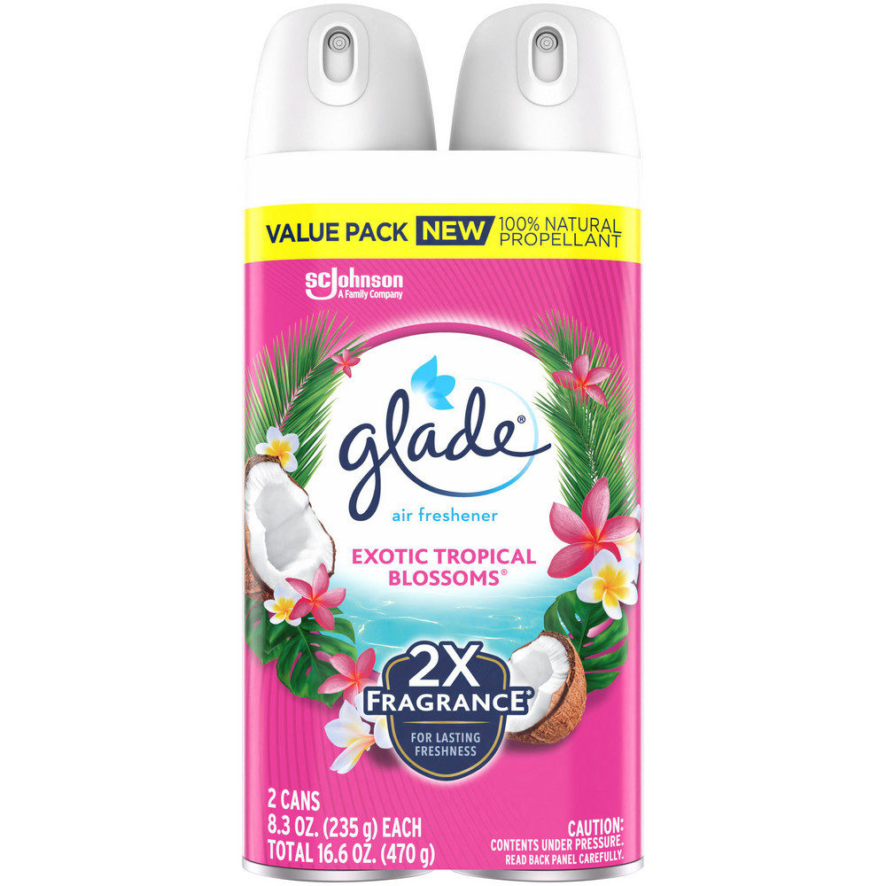 Air Fresheners; Freshener Type: Air Freshener ; Form: Aerosol ; Container Type: Aerosol Can ; Dispensing Method: Spray ; Container Size: 8.3 oz ; Scent: Exotic Blossoms