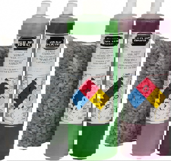 Triangle Tumbling Media: Ceramic Carrier, Ceramic Abrasive, 0.38