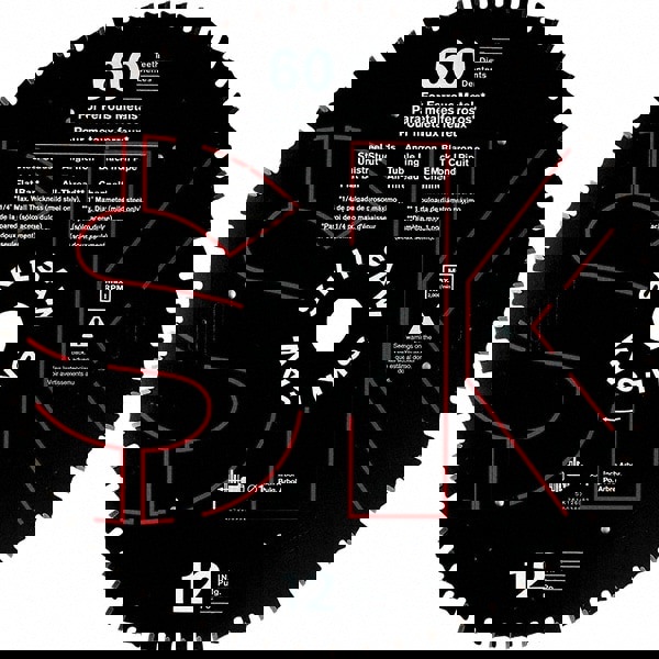 Wet & Dry Cut Saw Blade: 12