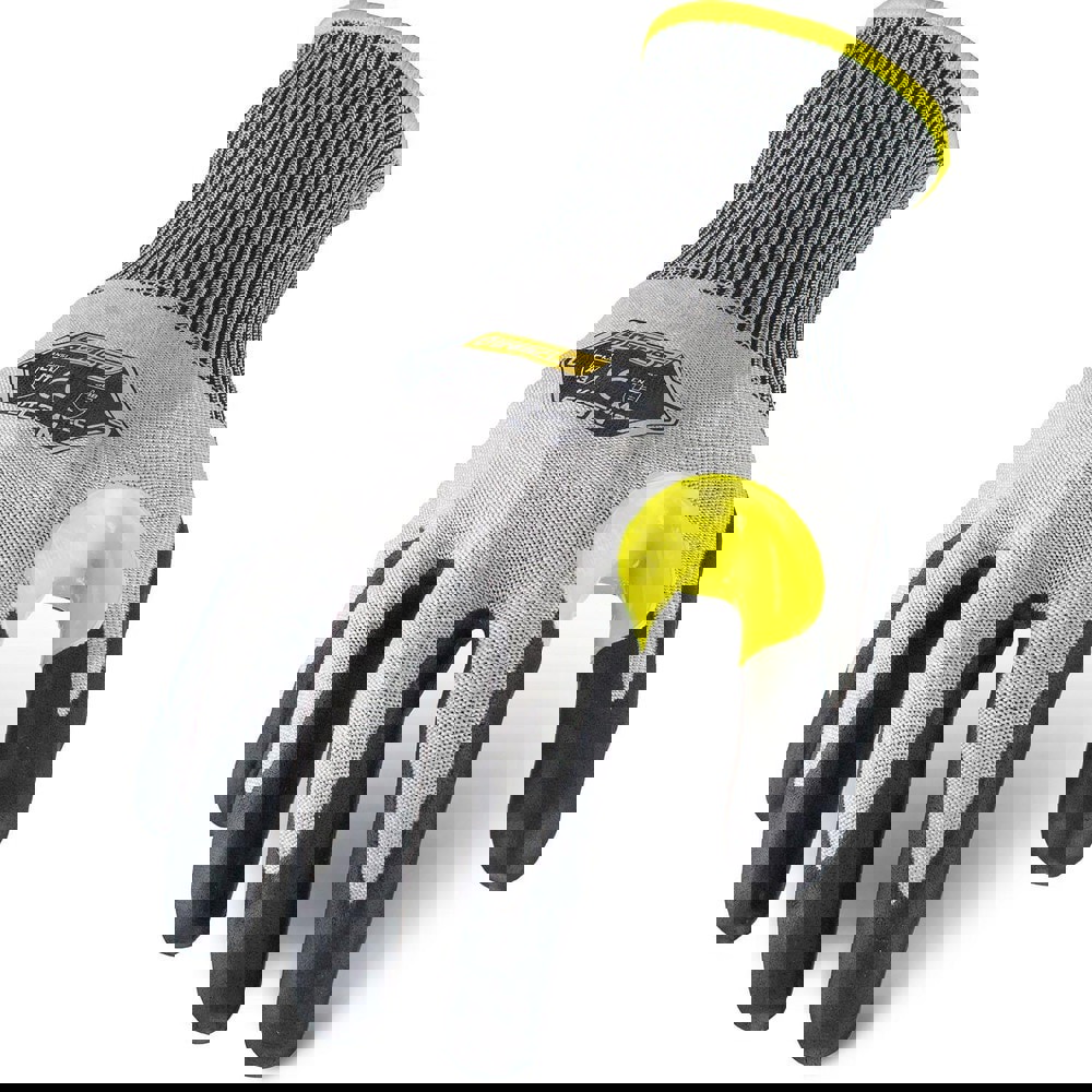 Cut-Resistant & Puncture Resistant Gloves: Size Medium, ANSI Cut A3, ANSI Puncture 4, Foam Nitrile, Series SKC3FN