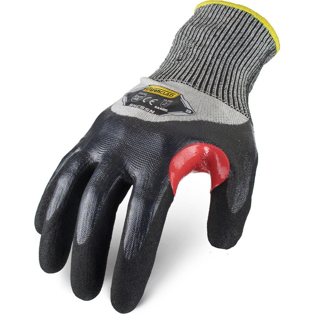 Cut-Resistant & Puncture-Resistant Gloves: Size Small, ANSI Cut A6, ANSI Puncture 4, Nitrile, Series SKC5SN