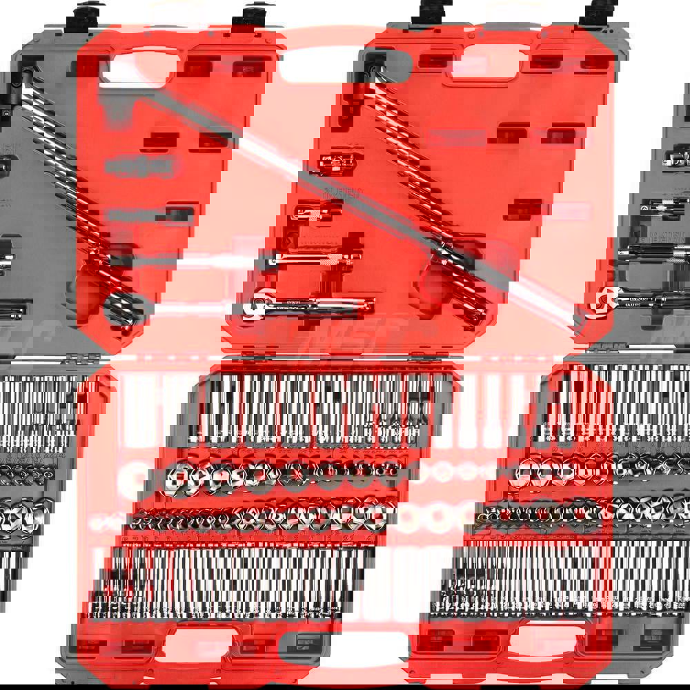 Socket Set: 74 Pc, 6.00 to 24.00 mm Socket