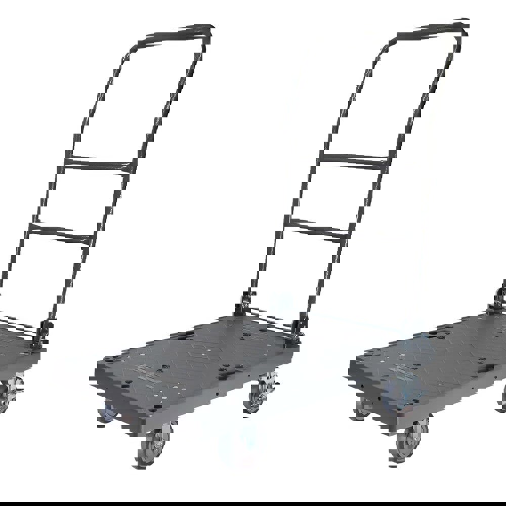 Platform Truck: 500 lb Capacity, Structural Polyethylene Platform, 29
