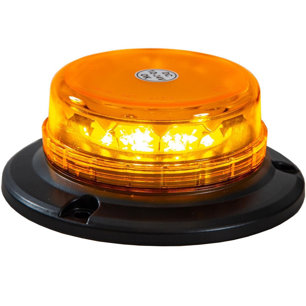 Auxiliary Lights; Light Type: Strobe Light ; Amperage Rating: 1.0000 ; Light Technology: LED ; Color: Amber ; Wattage: 12.000 ; Material: Polycarbonate