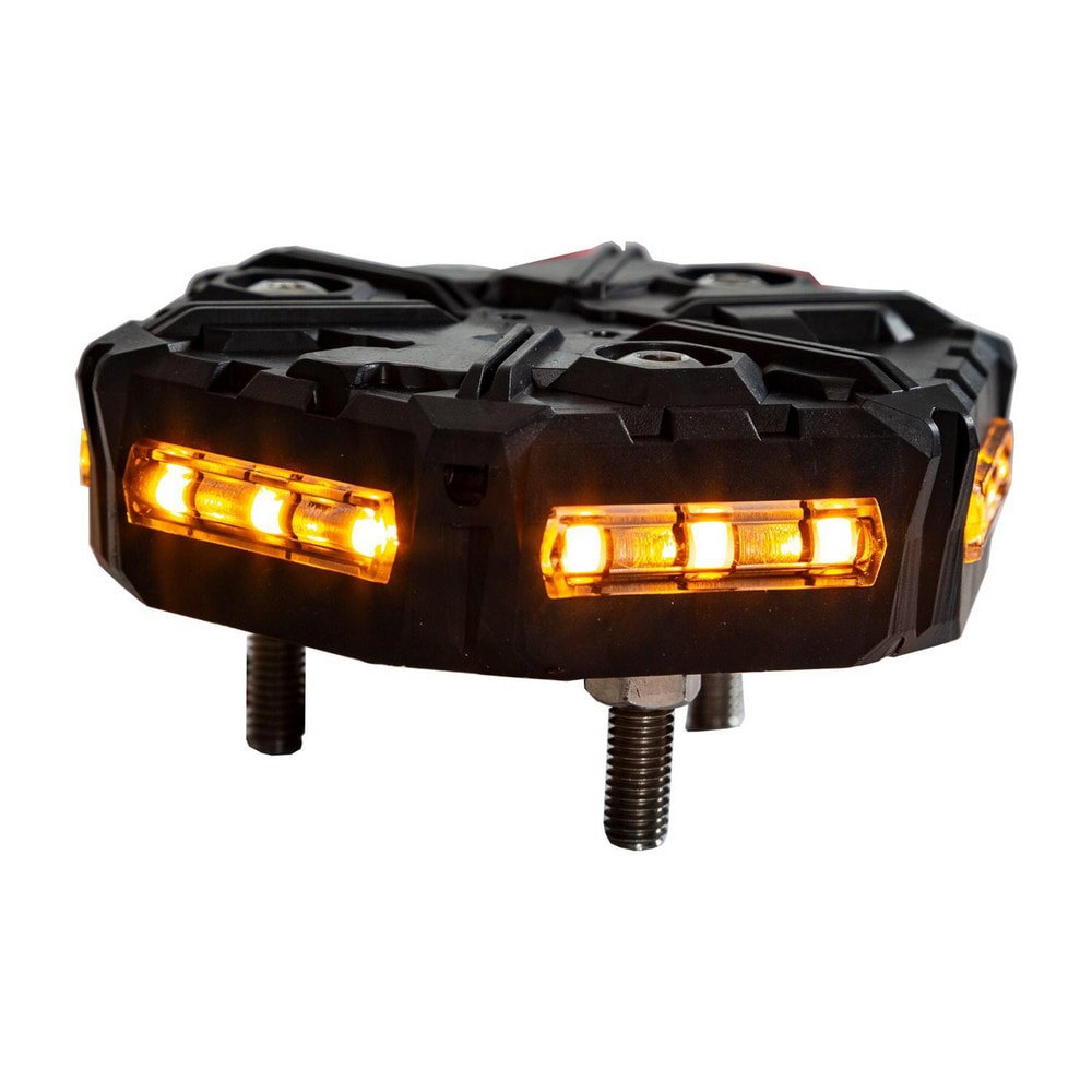 Auxiliary Lights; Light Type: Auxiliary Light ; Amperage Rating: 1.3000 ; Light Technology: LED ; Color: Amber ; Wattage: 8.500 ; Material: Polycarbonate