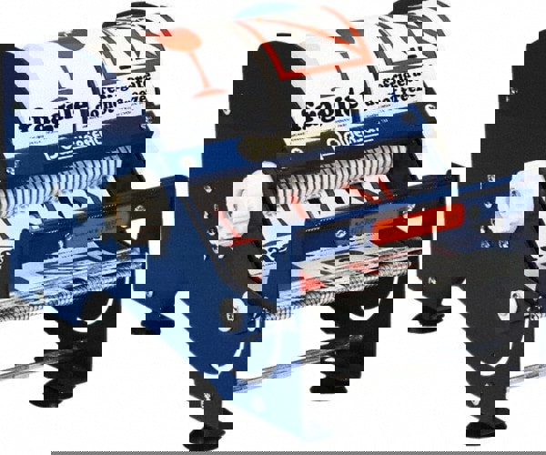 Label Maker Label: Blue, Steel, 1 per Roll