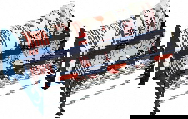 Label Maker Label: Blue, Steel, 1 per Roll