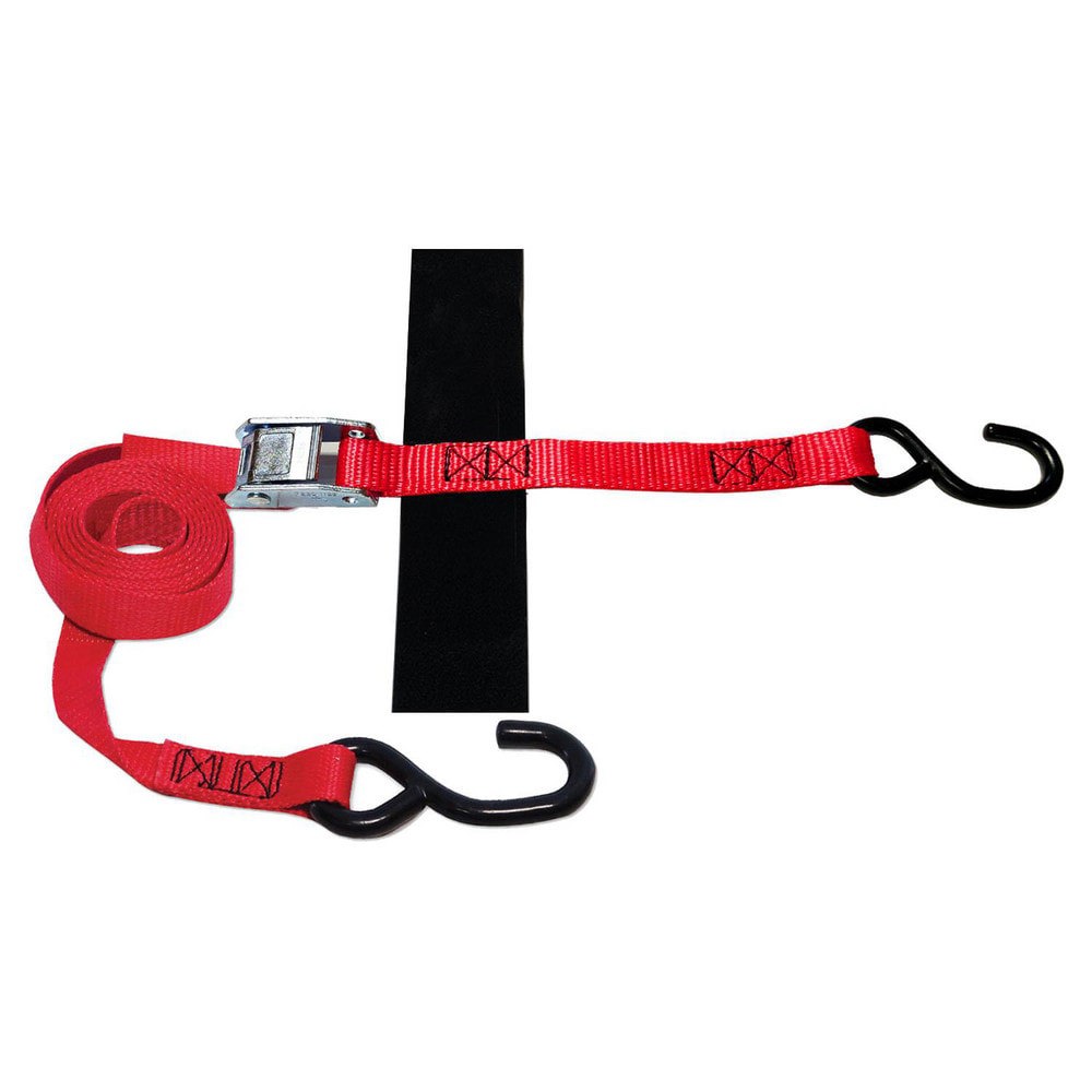 SNAP-LOC 1 in x 8 ft S-Hook Cam Strap Tie-Down 1,500 lb