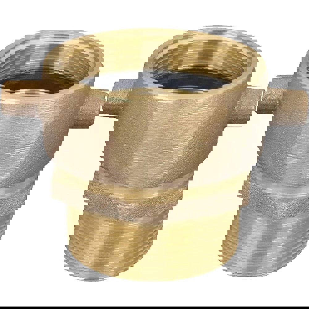 Brass & Chrome Pipe Fittings; Fitting Type: Male Swivel Adapter ; Fitting Size: 1-1/2 ; End Connections: MNPSH x MNPT ; Connection Type: Threaded ; Pressure Rating (psi): 175 ; Fitting Shape: Straight