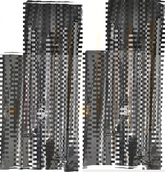 #5 to #0 Pin, Straight Shank, Taper Pin Reamer Set