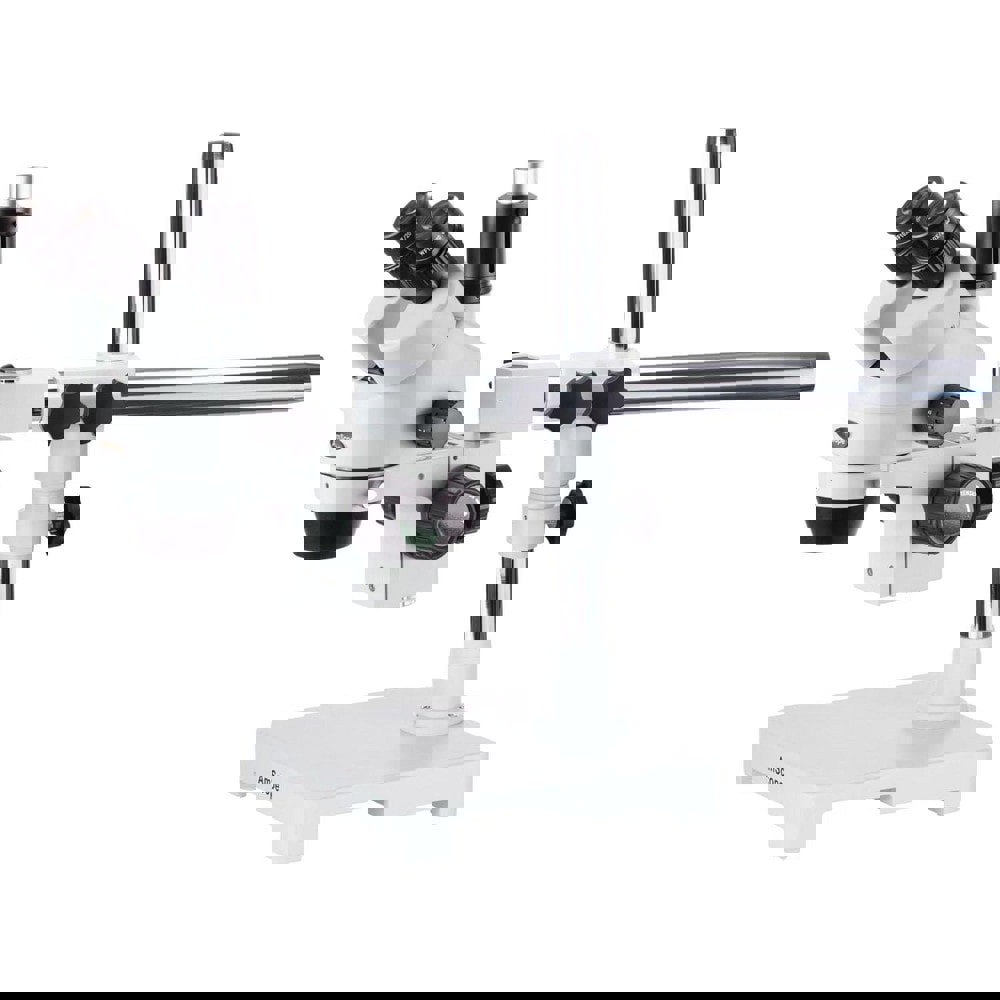 Microscopes; Microscope Type: Stereo ; Eyepiece Type: Trinocular ; Arm Type: Boom Stand; Single Arm ; Image Direction: Upright ; Eyepiece Magnification: 10x