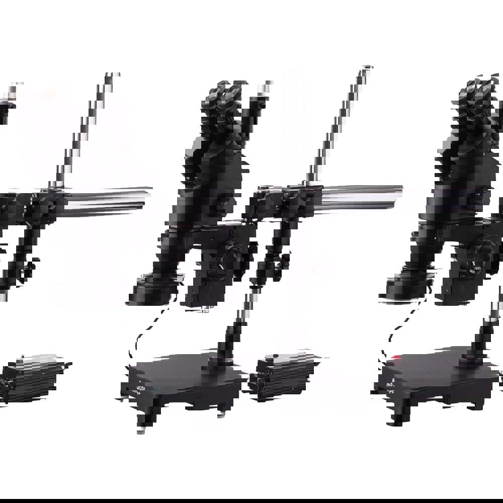 Microscopes; Microscope Type: Stereo ; Eyepiece Type: Trinocular ; Arm Type: Boom Stand; Single Arm ; Image Direction: Upright ; Eyepiece Magnification: 10x