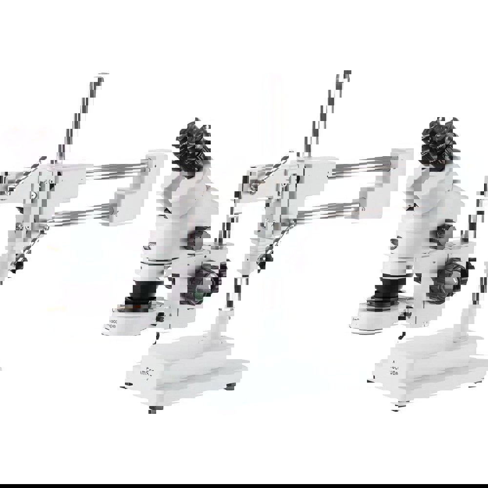 Microscopes; Microscope Type: Stereo ; Eyepiece Type: Binocular ; Arm Type: Boom Stand; Double Arm ; Image Direction: Upright ; Eyepiece Magnification: 10x