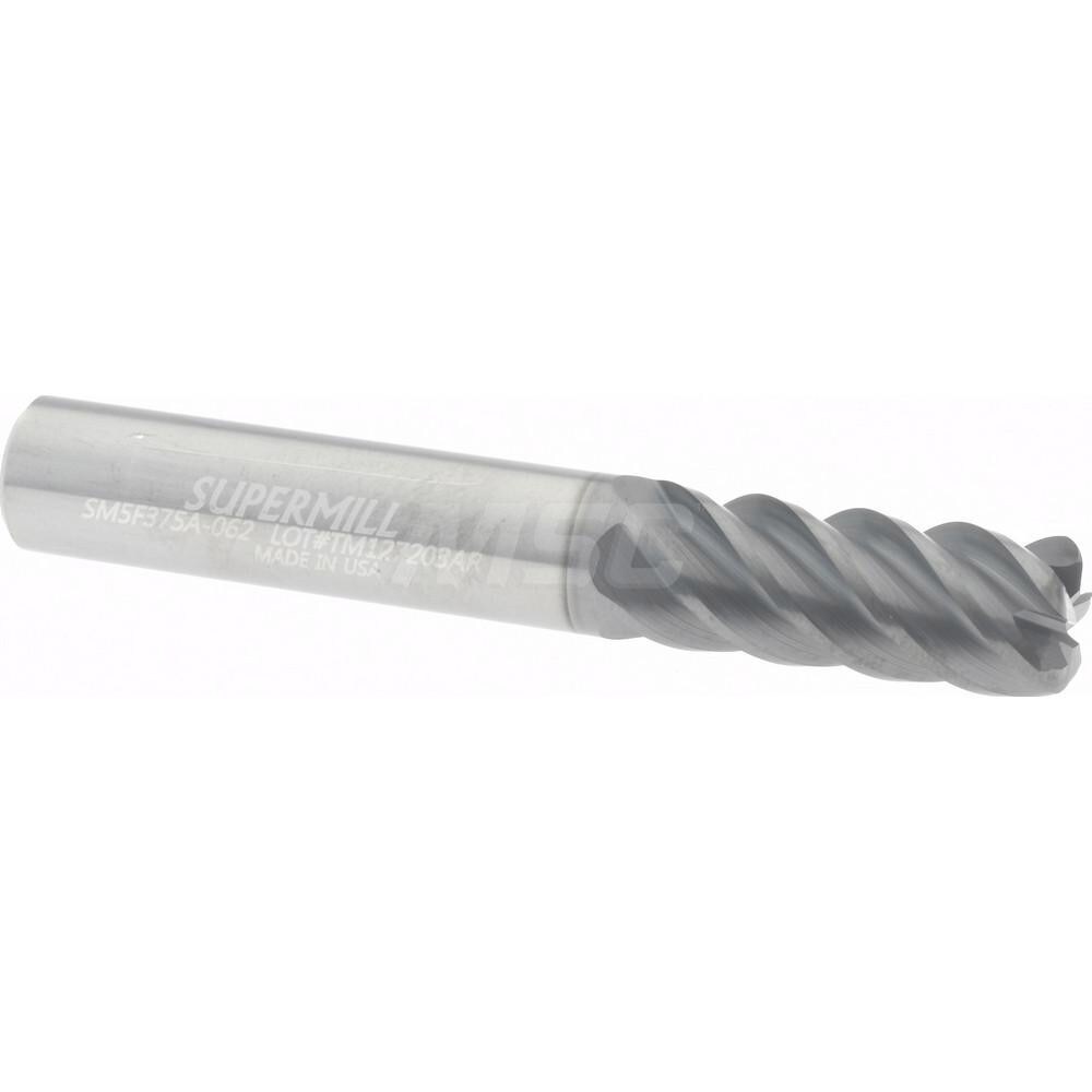 Corner Radius End Mill: 3/8