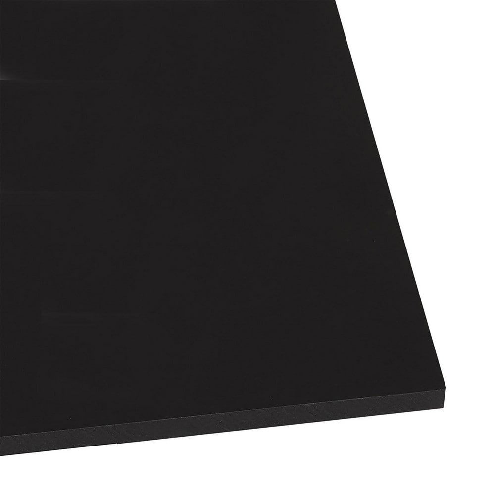 Plastic Sheets; Material: HDPE ; Thickness (Inch): 1 ; Width (Inch): 24 ; Color: Black ; Hardness: Shore 60D ; Minimum Temperature (Deg F - 3 Decimals): -100