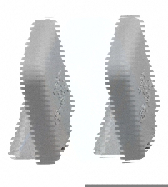 16.5 Lb Capacity, Gray/Satin Stainless Steel Coated, Shelf Bracket