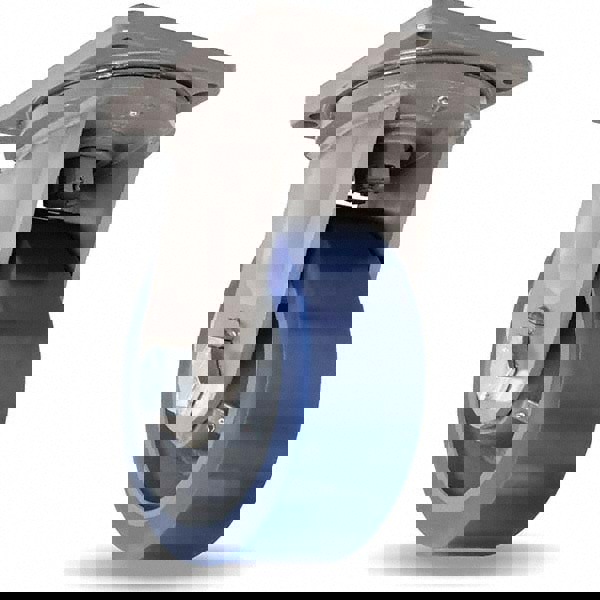 Swivel Top Plate Caster: Polyurethane, 10