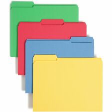 FOLDER,LTR 1/3,12/PK,AST