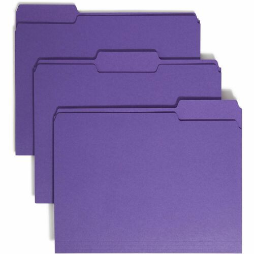 FOLDER,1/3CUT,LTR,PE