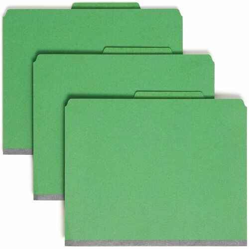 Classification Folder: Letter, Green, 10/Pack
