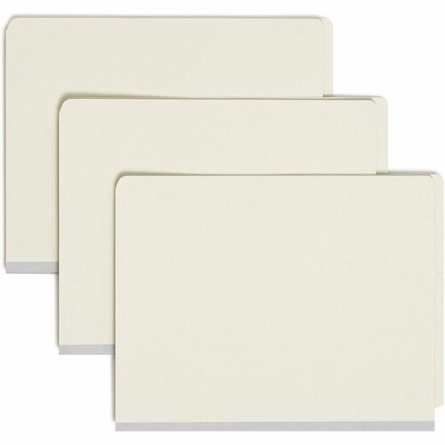 Classification Folder: Letter, Gray & Green, 10/Pack