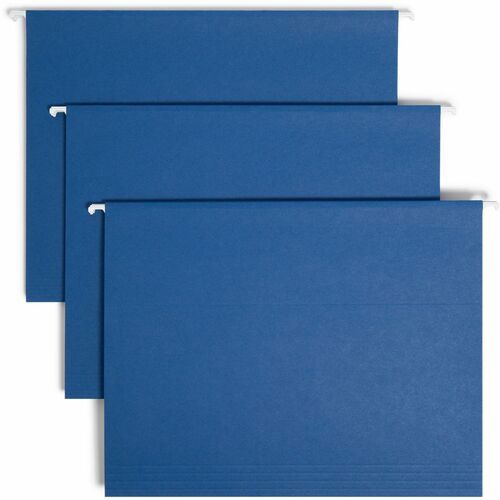 Hanging File Folder: Letter, Navy, 25/Pack