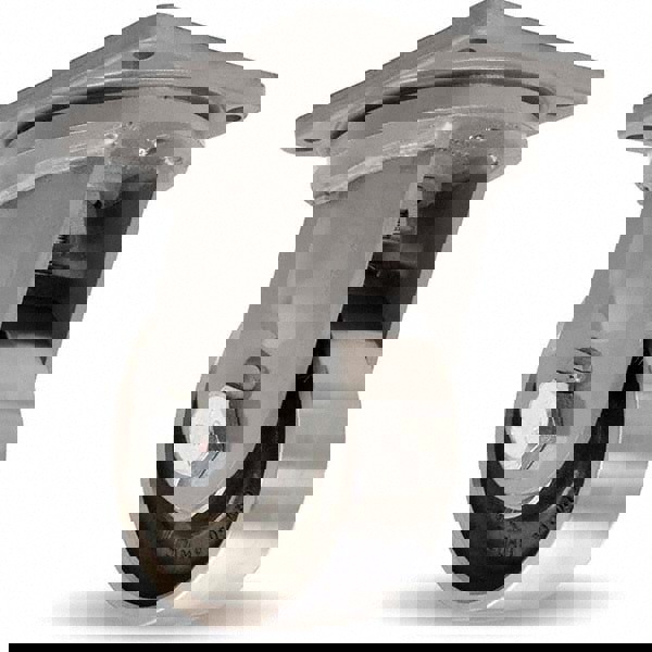 Swivel Top Plate Caster: Forged Steel, 8