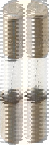 Cylindrical Fast-Acting Fuse: 8 A, 15 mm OAL, 5 mm Dia