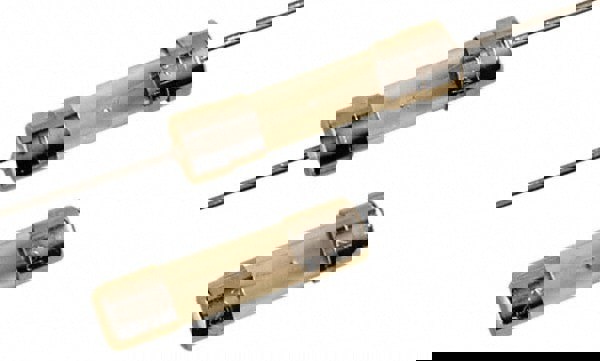 Cylindrical Fast-Acting Fuse: 2 A, 15 mm OAL, 5 mm Dia