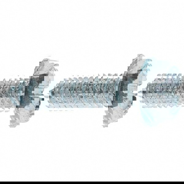 Sheet Metal Screw: 5/16, Hex Washer Head, Slotted