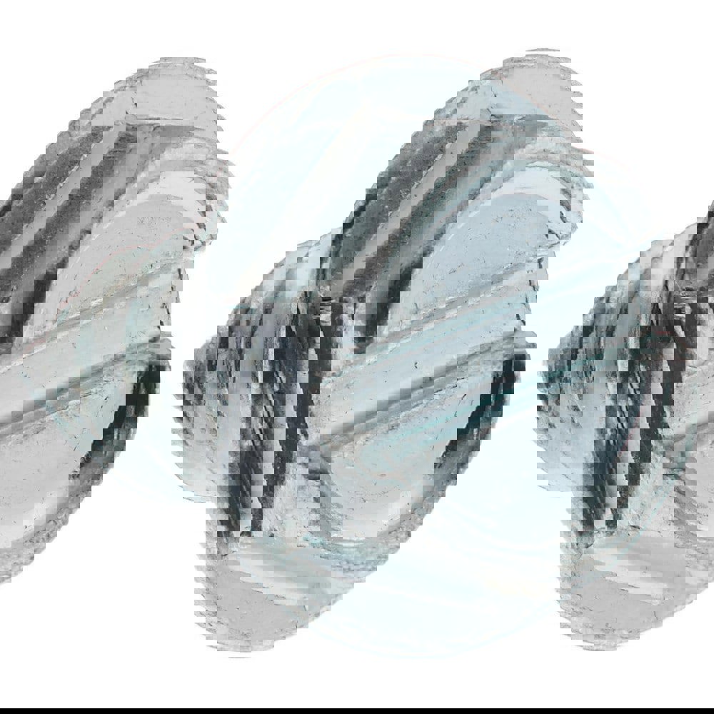 Sheet Metal Screw: #8, Hex Washer Head, Slotted