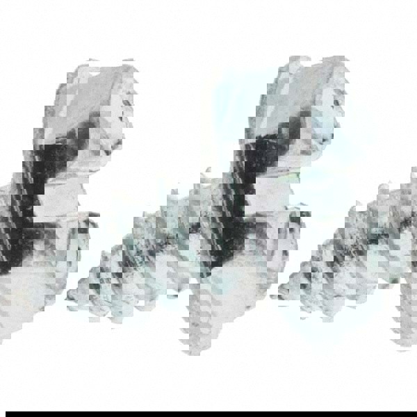 Sheet Metal Screw: #10, Hex Washer Head, Slotted