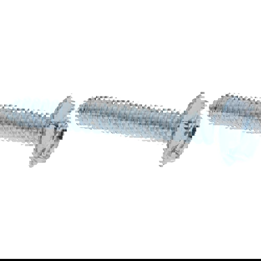 Sheet Metal Screw: #10, Hex Washer Head,