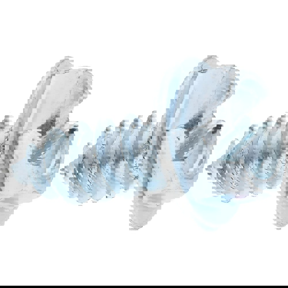 Sheet Metal Screw: #12, Hex Washer Head, Slotted