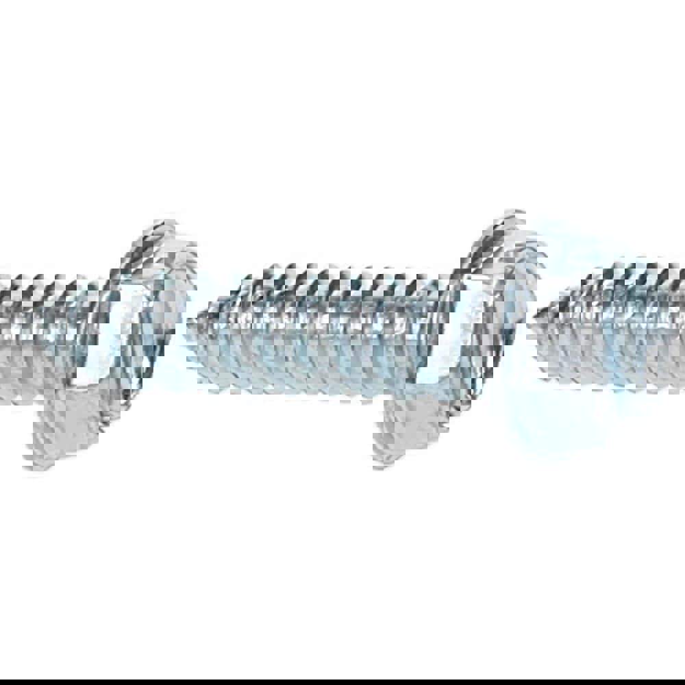 Sheet Metal Screw: #12, Hex Washer Head, Slotted