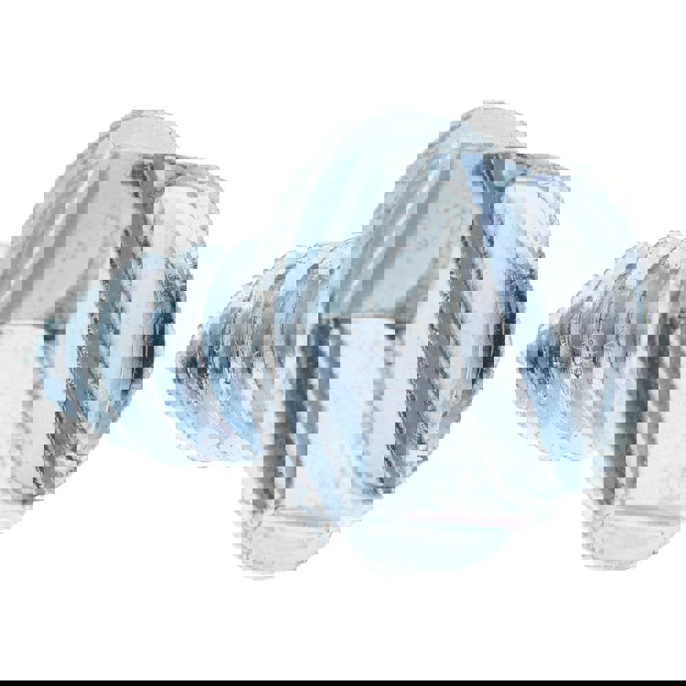 Sheet Metal Screw: #14, Hex Washer Head, Slotted