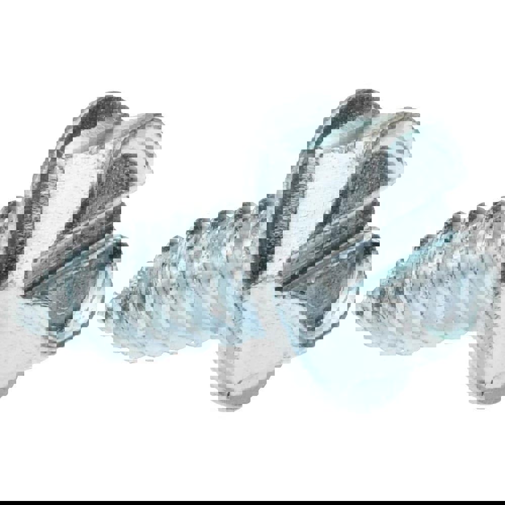 Sheet Metal Screw: #14, Hex Washer Head, Slotted