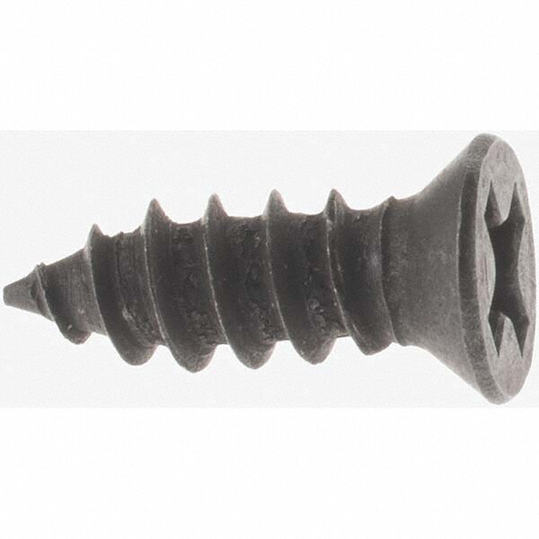 Sheet Metal Screw: #8, Flat Head, Phillips