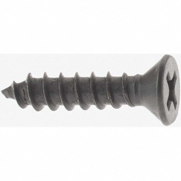 Sheet Metal Screw: #8, Flat Head, Phillips