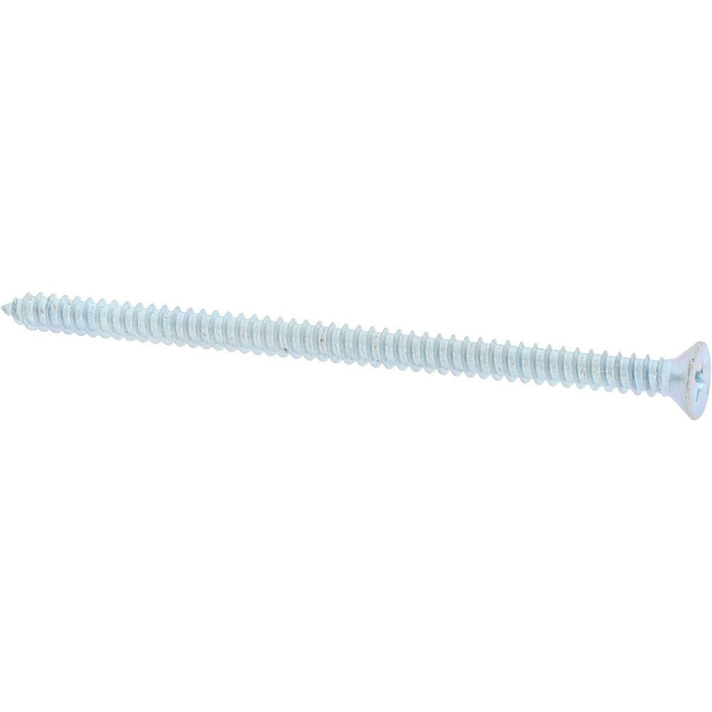 Sheet Metal Screw: #8, Flat Head, Phillips