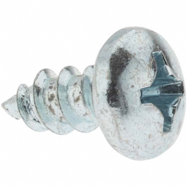 Sheet Metal Screw: #12, Flat Head, Phillips