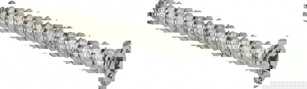 Sheet Metal Screw: #12, Flat Head, Phill