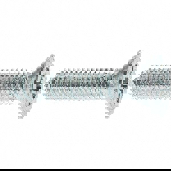 Sheet Metal Screw: 1/4, Flat Head, Phillips