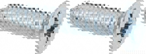 Sheet Metal Screw: #14, Flat Head, Phillips