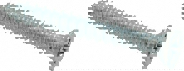 Sheet Metal Screw: #14, Flat Head, Phillips