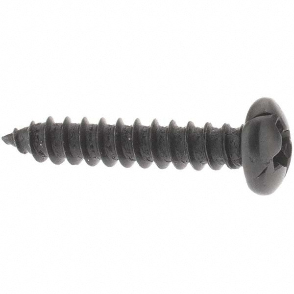 Sheet Metal Screw: #6, Flat, Oval & Pan Head, Phillips