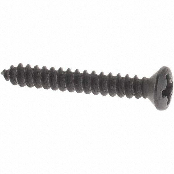 Sheet Metal Screw: #6, Flat, Oval & Pan Head, Phillips