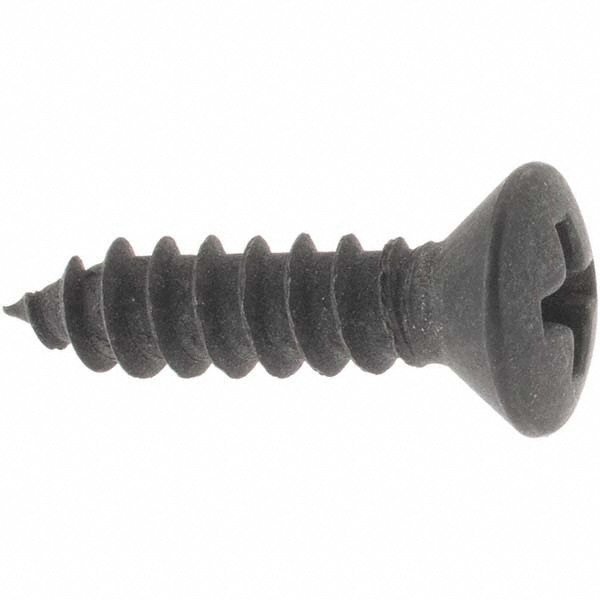 Sheet Metal Screw: #10, Flat, Oval & Pan Head, Phillips