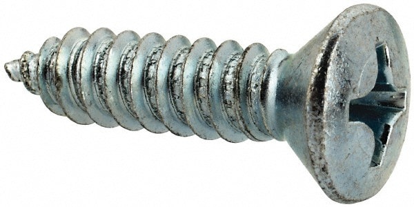 Sheet Metal Screw: #14, Flat, Oval & Pan Head, Phillips